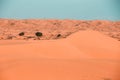 The Desert in Ras al Khaimah, United Arab Emirates, Asia Royalty Free Stock Photo