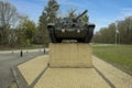 The Desert Rats 7th Armoured Division Memorial in Thetford Forest, Norfolk