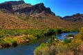 Desert River Royalty Free Stock Photo