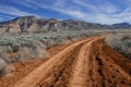 Desert Road Royalty Free Stock Photo