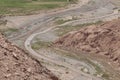 Desert road on Atacama, Chile