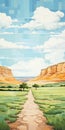 Desert Road: A Majestic Journey Through Rural America