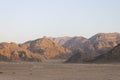 Desert rocky hills in Hurghada