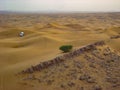 Desert rocky Toyota Landcruiser scenery Royalty Free Stock Photo