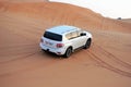 Desert Safari Drive Nissan Patrol 4x4 Royalty Free Stock Photo