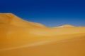 Desert Sahara dunes, Egypt Royalty Free Stock Photo