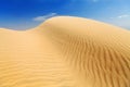 Desert sand dunes, sand waves on Cerro Blanco sand dune