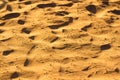 Desert sand pattern texture Royalty Free Stock Photo