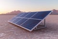 Desert Solar Panel Array Renewable Energy Sustainable Power Clean Energy Technology