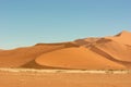 Desert of Sossusvlei in Namibia