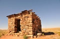 Desert stone hut