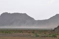 DESERT STORM IN IRAN Royalty Free Stock Photo