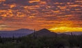 Desert Sunrise Skies Near Phoenix, AZ