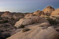 Desert sunset Royalty Free Stock Photo