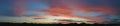 Desert Sunset Afterglow Panorama