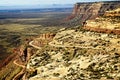 Desert Switchbacks Royalty Free Stock Photo