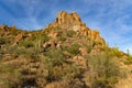 Desert Trailhead of Pinnacle Peak Royalty Free Stock Photo