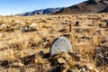 Desert valley pet cemetery grave markers