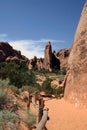 Desert View - Arches Royalty Free Stock Photo