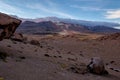 Atacama Desert region North Chile late afternoon