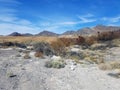 Desert view toward Dublin Hills