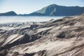Desert of Volcano Bromo Royalty Free Stock Photo