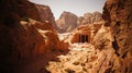 Desert Wadi Rum Petra Canyon