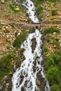 Desert waterfalls of the Pamir Royalty Free Stock Photo