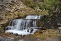 Desert waterfalls of the Pamir Royalty Free Stock Photo