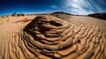 Desert Winds Artistry: A Natural Abstract Pattern