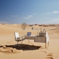 Desert Workspace: Finding Solitude in the Remote Office Desert