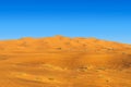 Desert Yellow Sand Dunes Landscape