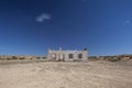 Deserted building in the Kalahari