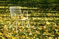 Deserted chair