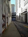 Deserted City Side Street