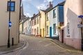 Deserted Cobbled Street