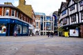 Deserted Empty High Street During COvid-19