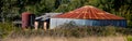 Deserted farm building in Australia