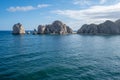 Deserted Lovers Beach, Cabo San Luis, Baja California, Mexico Royalty Free Stock Photo