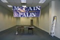 Deserted McCain-Palin office in Pittsburgh Royalty Free Stock Photo