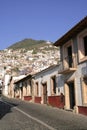 Street in taxco guerrero, mexico Royalty Free Stock Photo