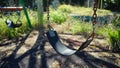 Deserted playground