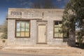 Deserted Post Office building at Kelso Depot Mojave Preserve