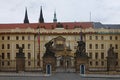 Deserted Prague Castle during Coronavirus Lock-down, Europe