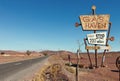 Deserted road. Royalty Free Stock Photo