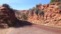 Deserted road in Utah Royalty Free Stock Photo