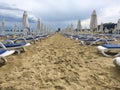 Deserted sandy beach