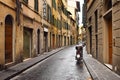 Deserted street in Florence
