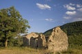 Deserted village of Aragon, in the Pyrenees Mountains, Province of Huesca, Spain