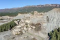 The Deserted Village Esco in Aragon, Spain Royalty Free Stock Photo